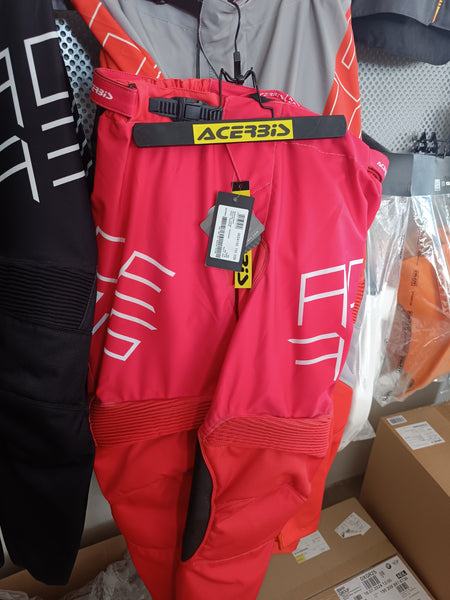 Acerbis MX Track Pants Red 36