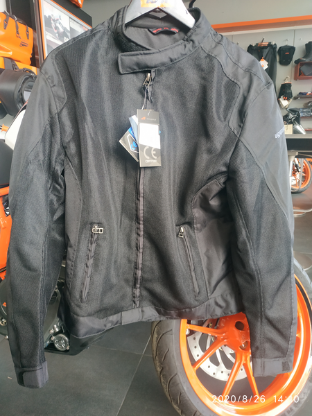 Motorcycle Summer Jacket AGV Pro Airmig Black 2X Large