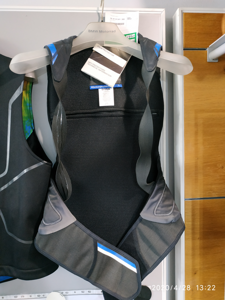 BMW Motorrad BackProtectorVest Size XL