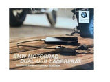 BMW Motorrad Dual USB Charger 12V 60cm Cable