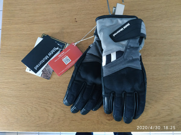 BMW Motorrad GS Dry Gloves Size 10 10 1/2 Black/Grey