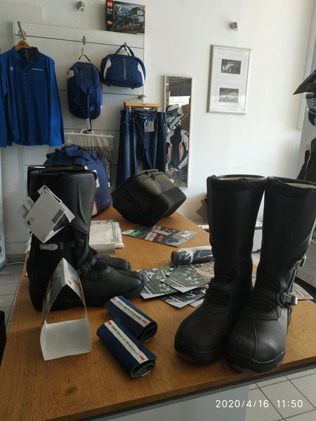 BMW Motorrad Gravel Boots Size Gr. 45