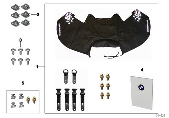 BMW Motorrad Scooter Leg Cover C650 GT