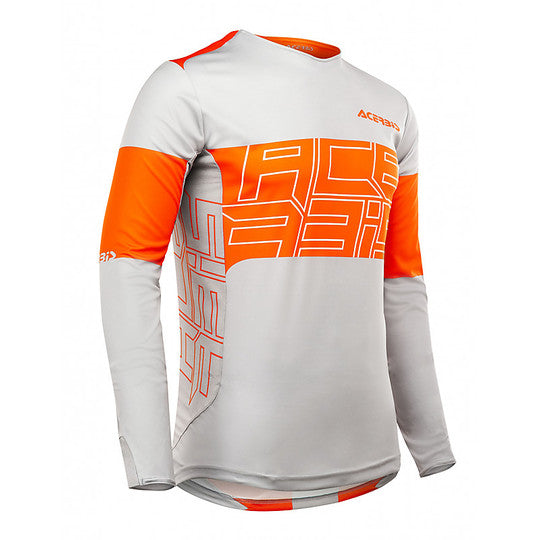 Αcerbis Linear MX Jersey Orange Grey L